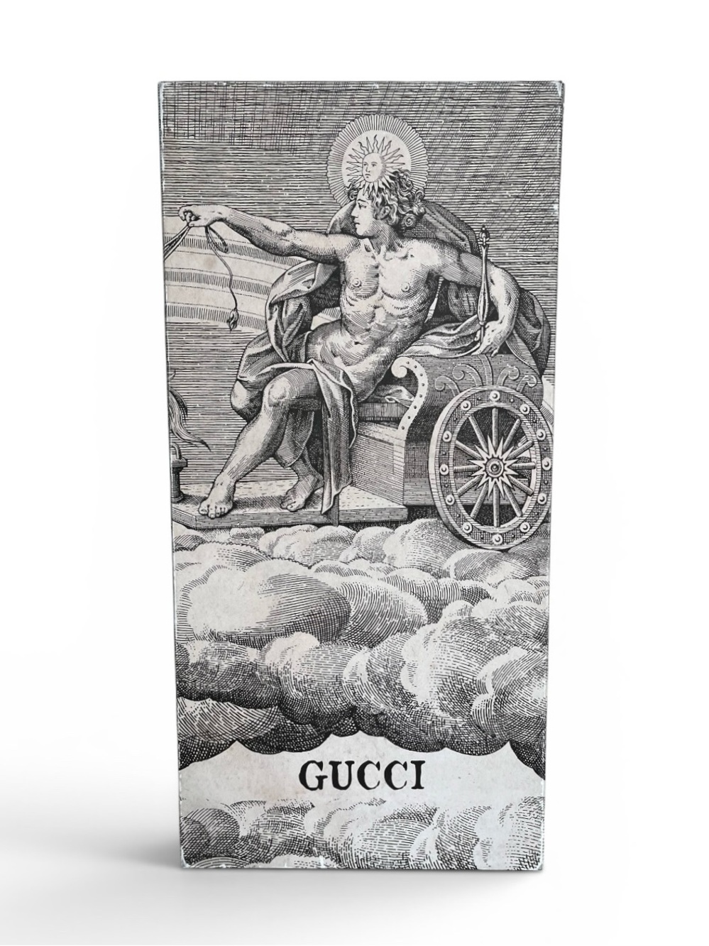 Gucci Rhombus GG Logo Monogram Knee High Tall Platform Boots Heels Brown 38.5 - Picture 2 of 11